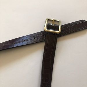 Princess Polly Accessories - Princess Polly Reptile Rodeo Belt Brown Chocolate Princess Polly Accessories - Princess Polly Reptile Rodeo Belt Brown Chocolate